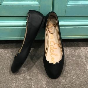 Sam Edelman Finnegan Scallop Ballet Flats 8.5M